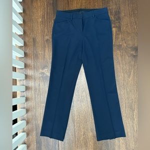 Theory tailored pants size 4. Navy